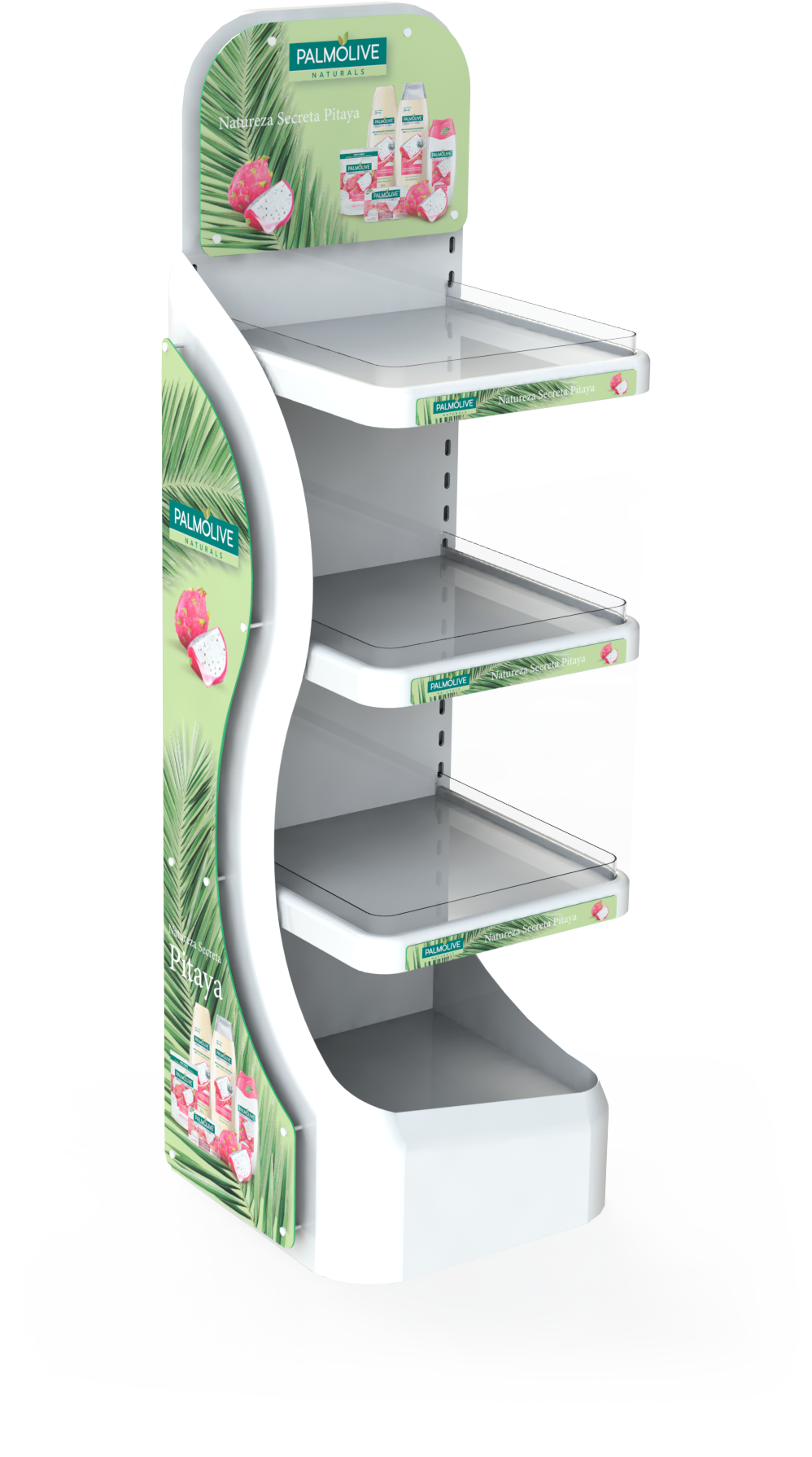 Display na campanha Palmolive