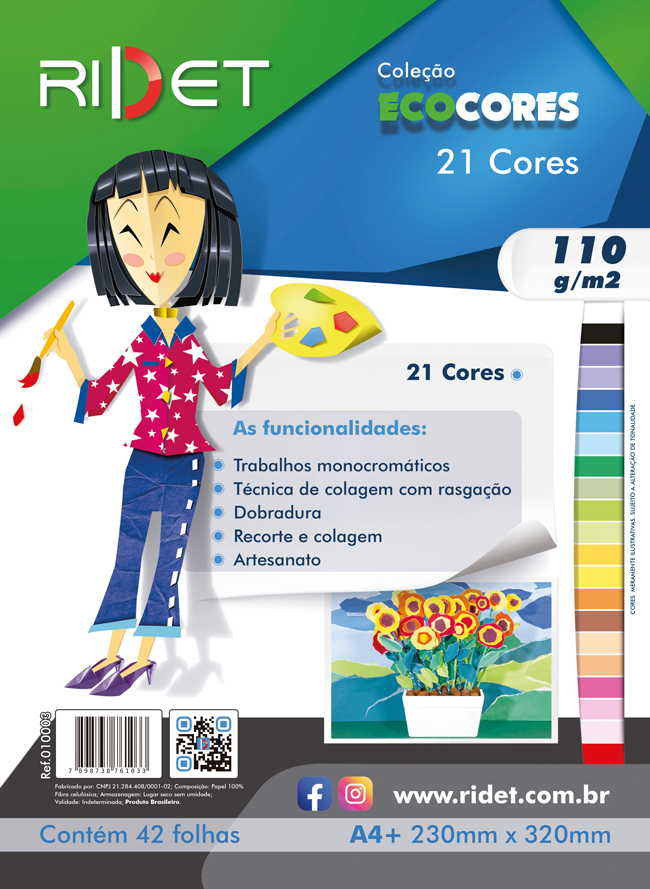 Encarte anterior 21 Cores